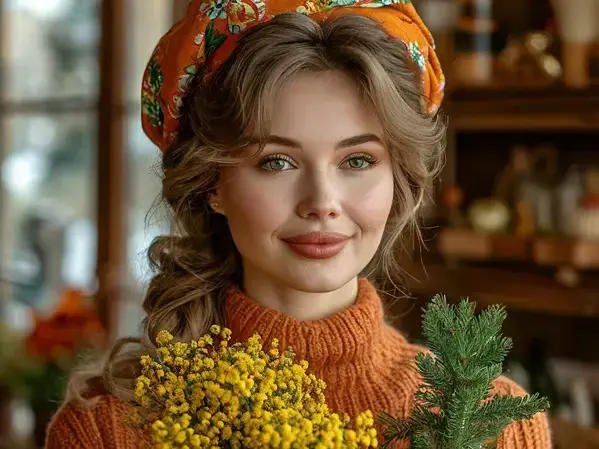 Традиция дарить цветы на 8 марта