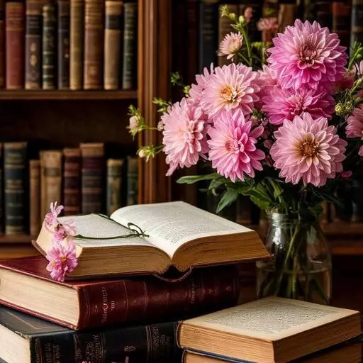 Книга и букет. Акция от AzaliaNow и Альпина