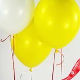 Маленькое фото 5: Композиция из 6 шаров с гелием, 30 см, вар. 4