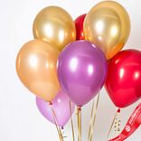 Маленькое фото 2: Композиция из 7 шаров с гелием, 30 см, вар.5