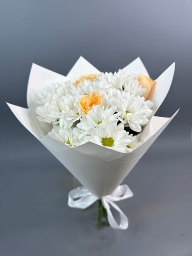 Фото флориста 1: Белые ромашки
