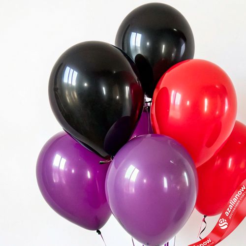 Фото 2: Композиция из 7 шаров с гелием, 30 см, вар.9