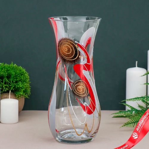Ваза «Абстракция» кувшин, 10 см x 26 см