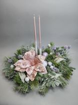Фото флориста 1: Новогодняя композиция №10