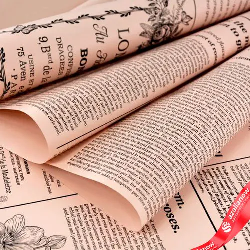 Пленка пастельно-жемчужная «Флористик», 60 см на 10 м