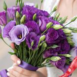 Маленькое фото 2: 19 фиолетовых лизиантусов, Израиль
