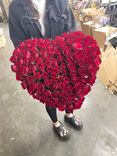Фото флориста 6: Акция! Букет из 101 красной розы в форме сердца