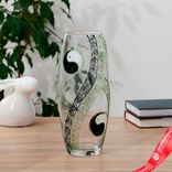 Маленькое фото 1: Ваза FLORA «Инь-Янь», d-7,5 см, 10х26 см