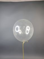 Фото флориста 5: Шар с гелием, 30 см, прозрачный, кристалл