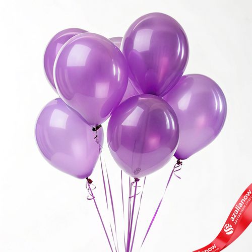 Композиция из 7 шаров с гелием, 30 см, вар.18