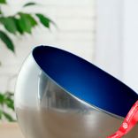 Маленькое фото 2: Ваза «Серебро/кобальт», d-19 см, h-17 см