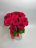 Фото флориста 6: 15 красных роз 40 см, Россия