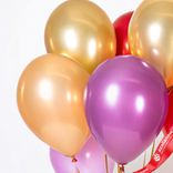 Маленькое фото 4: Композиция из 7 шаров с гелием, 30 см, вар.5