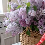 Маленькое фото 2: Корзина с сиренью ХL