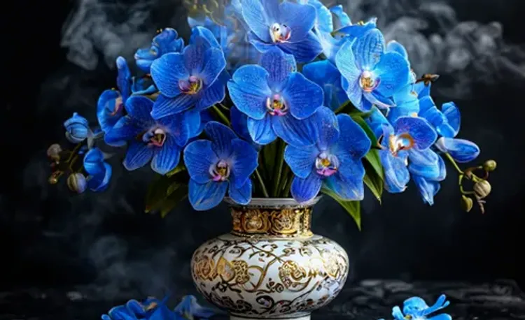Фото орхидея в горшке