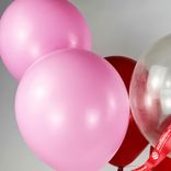 Маленькое фото 4: Композиция из 5 шаров с гелием, 30 см, вар. 23