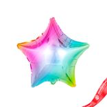 Маленькое фото 1: Шар с гелием «Нежная Радуга (Звезда)», 46 см