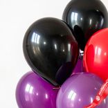 Маленькое фото 4: Композиция из 7 шаров с гелием, 30 см, вар.9