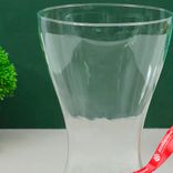 Маленькое фото 2: Ваза «Вамп-Х», большая, 20х13,5 см, 1,26 л, прозрачная