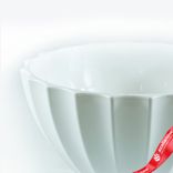 Маленькое фото 5: Кашпо «Ракушка» со вставкой (пластик), D25xH12, 3,4л, белый