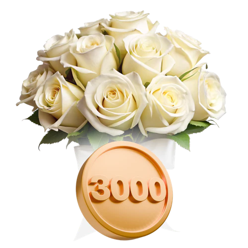 Иконка для рубрики Букеты до 3000 рублей