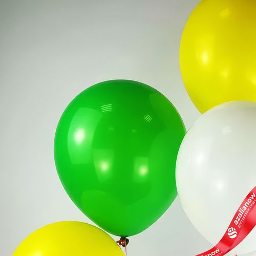Фото 4: Композиция из 5 шаров с гелием, 30 см, вар. 31