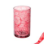 Маленькое фото 1: Ваза «Флер», стекло, 12 см x 20 см, бордовый