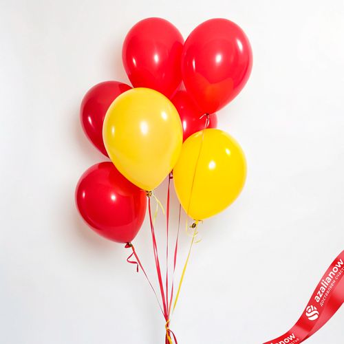 Композиция из 7 шаров с гелием, 30 см, вар.20