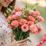Маленькое фото 1: 11 коралловых лизиантусов, Израиль
