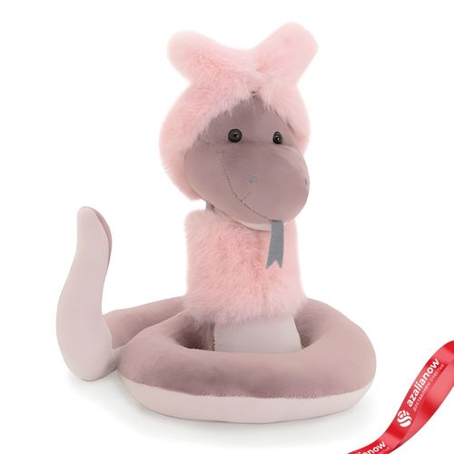 Игрушка «м/н Змея Молли», 20 см, розовый