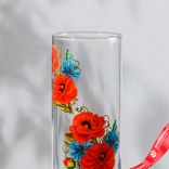 Маленькое фото 3: Ваза FLORA «Цветочная поляна», 7,5х26,5 см, микс