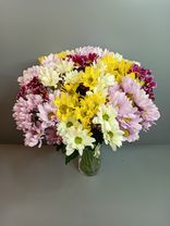 Фото флориста 1: 15 кустовых хризантем микс, Голландия