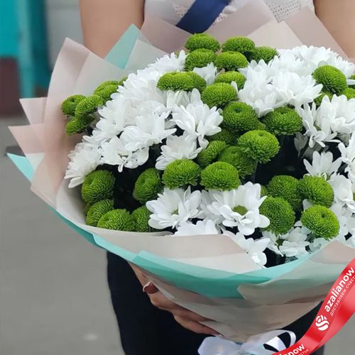 Фото 2: Букет из 25 кустовых хризантем