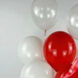Маленькое фото 4: Композиция из 7 шаров с гелием, 30 см, вар. 25