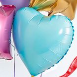 Маленькое фото 5: Композиция из 5 шаров с гелием «Микс - 1», сердца и звезды
