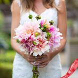 Маленькое фото 1: Георгин Брайдал Букет Микс (Bridal Bouquet Mix)
