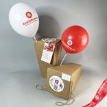 Маленькое фото 4: Акция! Букет из 25 белых роз в крафте