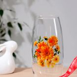 Маленькое фото 2: Ваза FLORA «Цветы», d-7.5 см, 11,5х26 см, микс