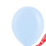 Маленькое фото 2: Шар с гелием, 30 см, воздушно-голубой, макарунс