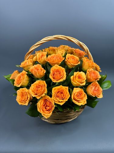 Фото флориста 5: Оранжевые цветы