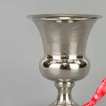 Маленькое фото 2: Ваза «Металл», 15 см x 21 см, серебряный