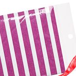 Маленькое фото 4: Бумага фуксия тишью «Полоска» 10 шт., 50 на 66 см