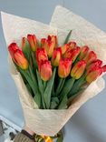 Фото флориста 1: Букет из 21 оранжевого тюльпана