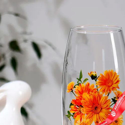 Фото 3: Ваза FLORA «Цветы», d-7.5 см, 11,5х26 см, микс