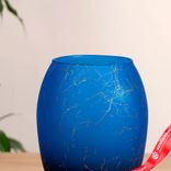 Маленькое фото 3: Ваза «Паутинка-3», малая, d-6,5 см, 16х10 см, 0,7 л