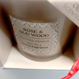 Маленькое фото 5: Свеча в стакане «Rose Oud Wood» ароматическая (стекло), H7,5хD7см