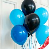 Маленькое фото 3: Композиция из 7 шаров с гелием, 30 см, вар.11