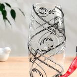Маленькое фото 2: Ваза «Ажурная», винтаж, d-7,5 см, h=26 см, v=1,8 л