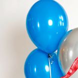 Маленькое фото 4: Композиция из 3 шаров с гелием, 30 см, вар.10