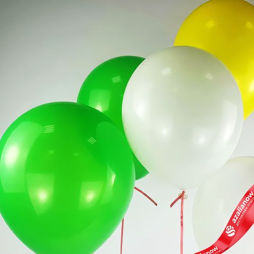 Фото 2: Композиция из 5 шаров с гелием, 30 см, вар. 30